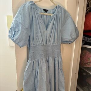 JCrew Blue Summer Dress